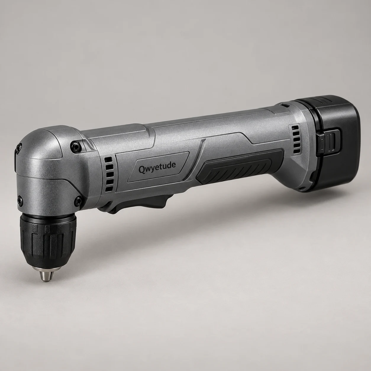 Corner 12V Angle Drill in Steel Grey